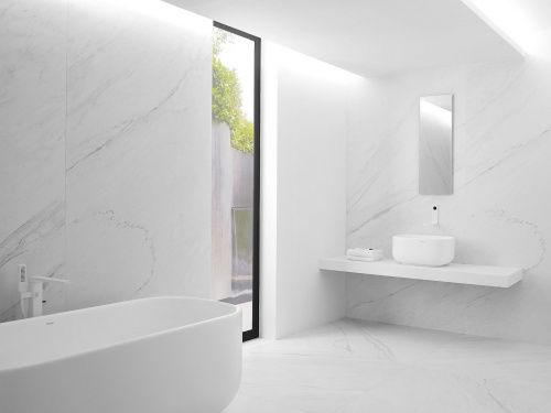 Керамогранит Urbatek Xlight Lush C221100071 White Polished напольная 120х120
